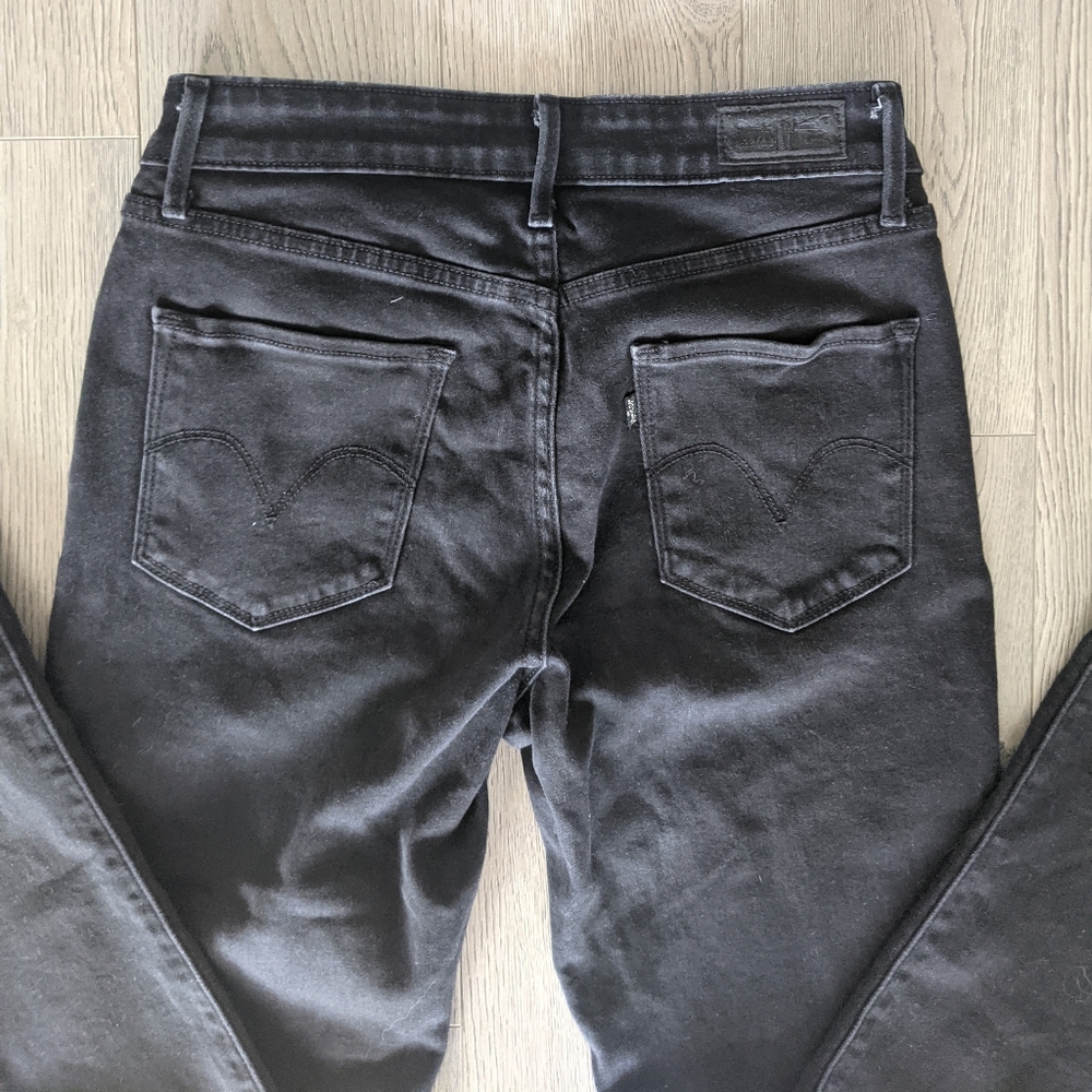 LEVI'S / MID RISE SKINNY JEANS / SIZE 4 - Picture 3 of 8